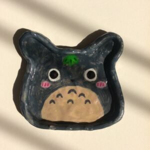 Totoro Clay Trinket Dish