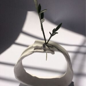 Clay Bud Vase
