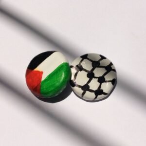 Palestine Brooch Set