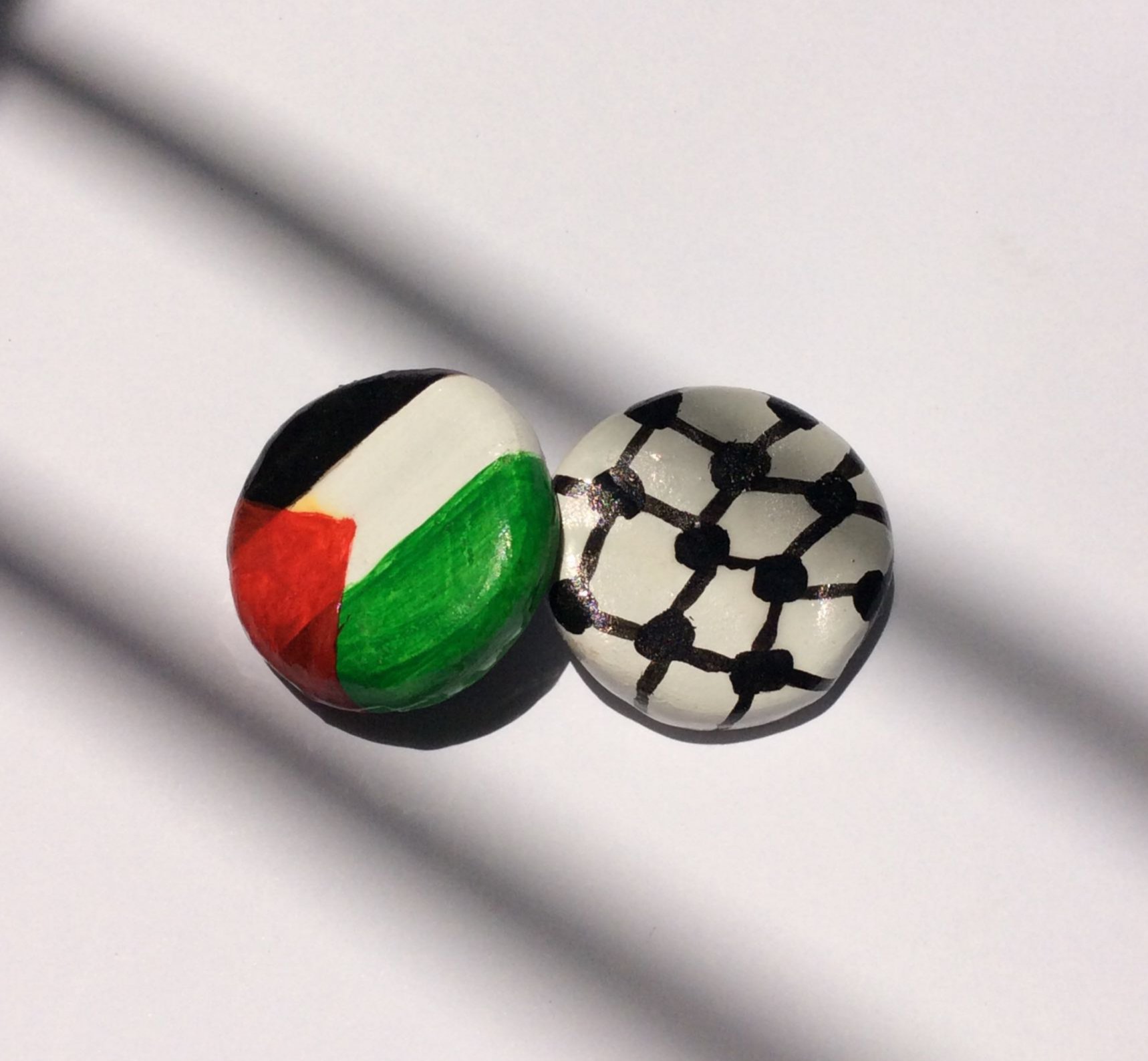 Palestine Brooch Set
